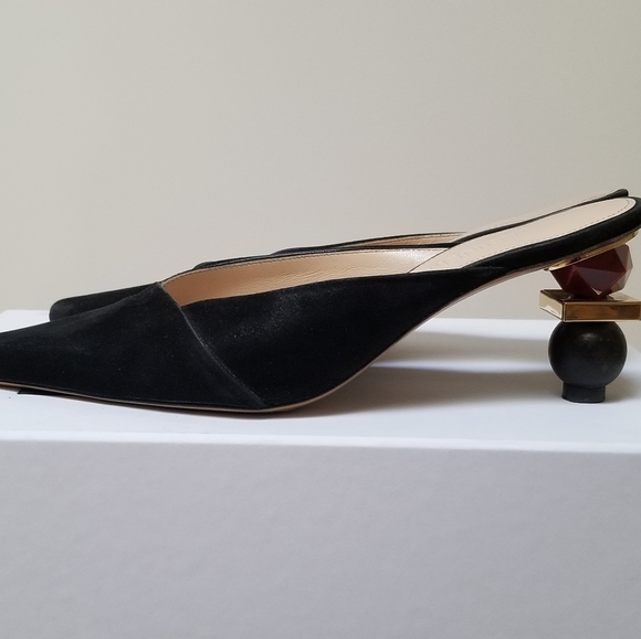 Jacquemus black suede 'Les Mules Sao' size FR 38.5 / US 7.5 - Picture 5 of 8